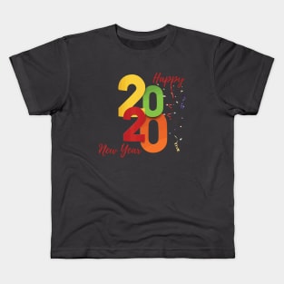 Happy New Year 2020 Kids T-Shirt